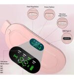 Menstrual Heating Pad Massager (Pink)