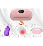 Menstrual Heating Pad Massager (Pink)