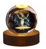Pack of 2 All Design Crystal Night Lamp (Multicolor)