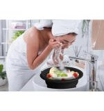 Silicon Ice Face Bowl (Black)