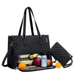 3 in 1 Women Handbag (Black)