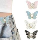 Pack of 3 Jeans Clip Butterfly (Multicolor)