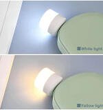 Pack of 10 Portable Home USB Night Lights (White)
