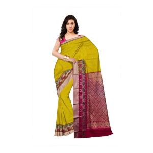 Traditional Cotton Silk Blend Soft Dhakai Jamdani Saree