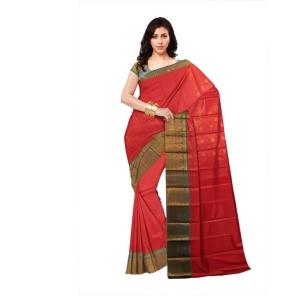 :   Woven  Soft  soft  Cotton  Saree New ( Coper silver )