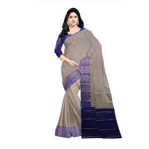 Woven  Soft  soft  Cotton  Saree New ( Darck blue Stone )