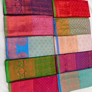 BROKT SILK SAREE