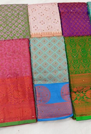 BROKT  SILK SAREE